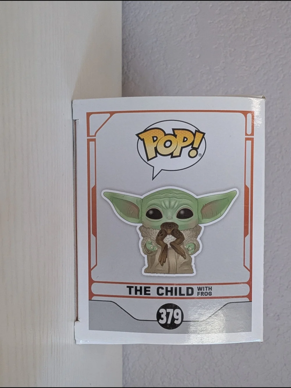 Funko Pop! The Child with Frog Figure - Green & Brown